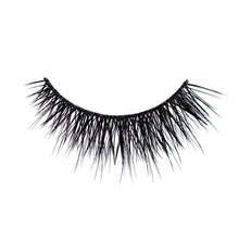 Audrey Mini round false lash with medium volume and perfectly sized for smaller eyes or glasses wearers.