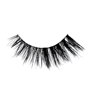 Cat Walk false eyelashes on a white background. 