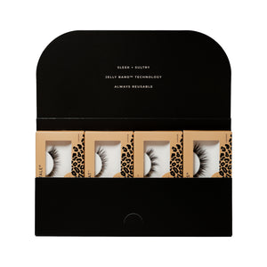 Feline Collection lashes in packaging.