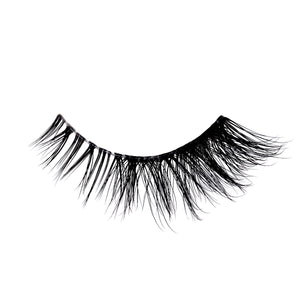 Frisky false eyelashes on a white background.