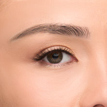 Femme Fatale flared lash with medium volume and wispy texture shown on an eye.