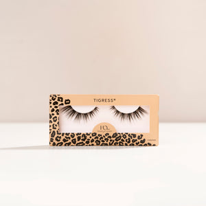 Tigress on a beige background 