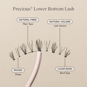Precious® Lower/Bottom Lashes