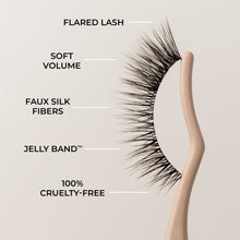 Femme Fatale key features explaining lash band, lash fibers, lash shape, and lash volume.