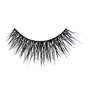 Pixie Lite a long round lash with a dimensional base that creates full volume, featuring delicate, longer strands for a soft, feathery effect.