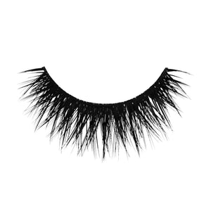 Starlet a round lash with bold volume, extra-long length, and a textured 4D effect.