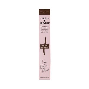 Lash & Dash®  Glue Liner- Satin Brown